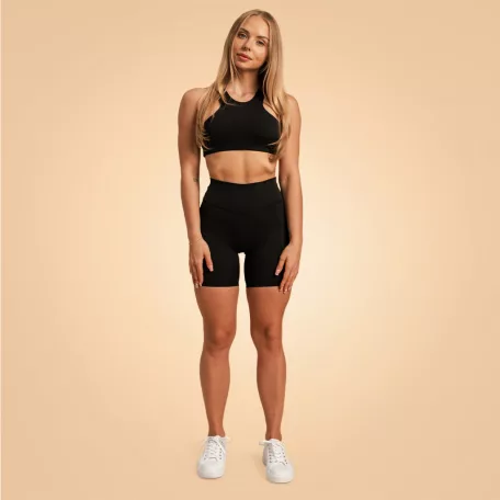 Venture sportmelltartó Black - XS - fekete - BeastPink - GymBeam