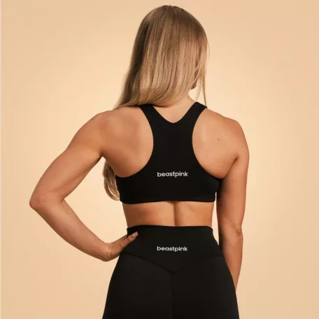 Venture sportmelltartó Black - M - fekete - BeastPink - GymBeam