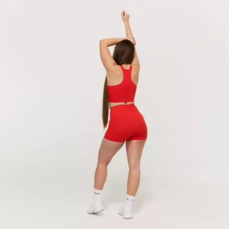 BEAT női rövidnadrág Tangerine - XS - narancssárga - GymBeam