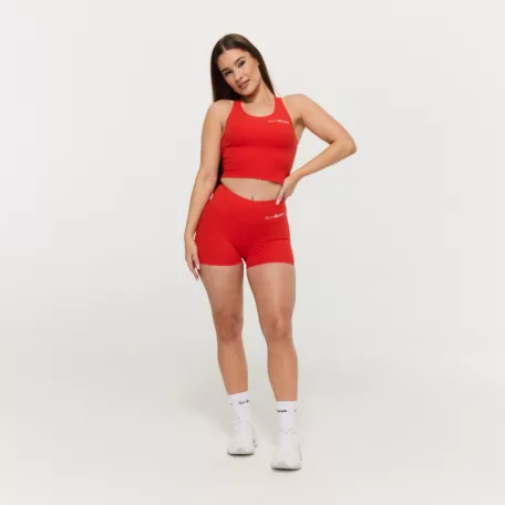 BEAT női rövidnadrág Tangerine - XS - narancssárga - GymBeam