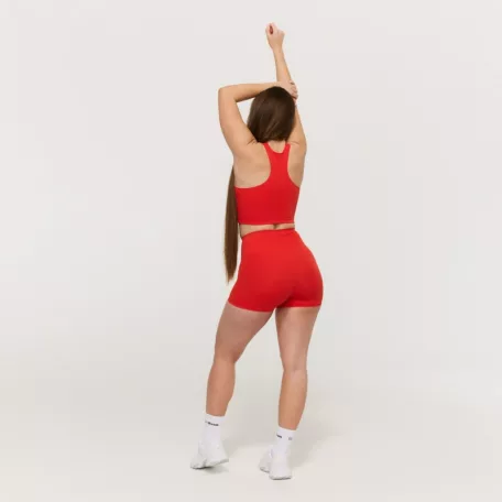 BEAT női rövidnadrág Tangerine - S - narancssárga - GymBeam