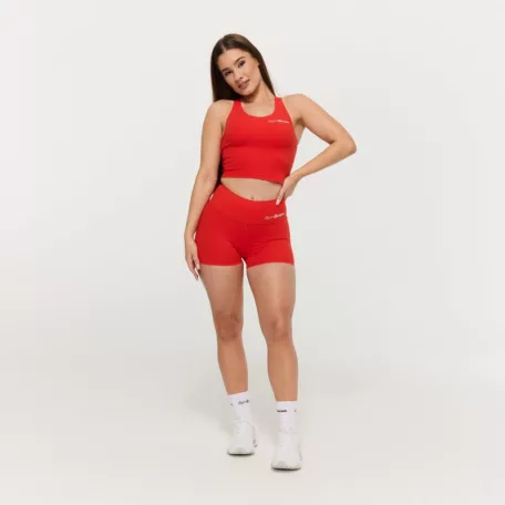 BEAT női rövidnadrág Tangerine - XL - narancssárga - GymBeam