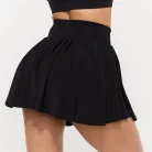 BEAT női skort Black - XL - fekete - GymBeam