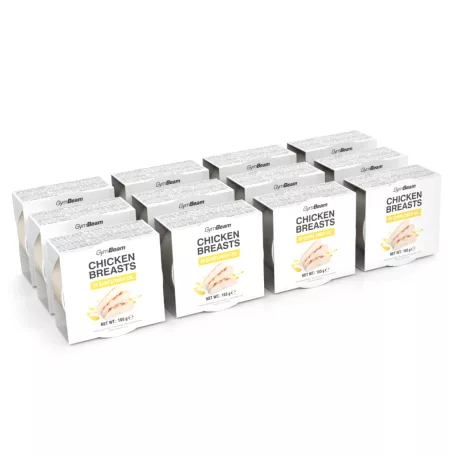 Csirkemell napraforgóolajban - 12 x 155 g - GymBeam