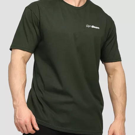 Basic póló Green - L - zöld - GymBeam