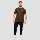 Basic póló Chocolate Brown - M - barna - GymBeam