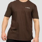 Basic póló Chocolate Brown - L - barna - GymBeam