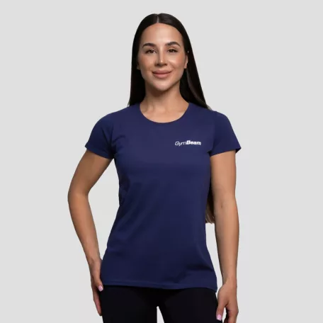Basic női póló Navy Blue - XS - kék - GymBeam