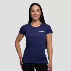 Basic női póló Navy Blue - S - kék - GymBeam