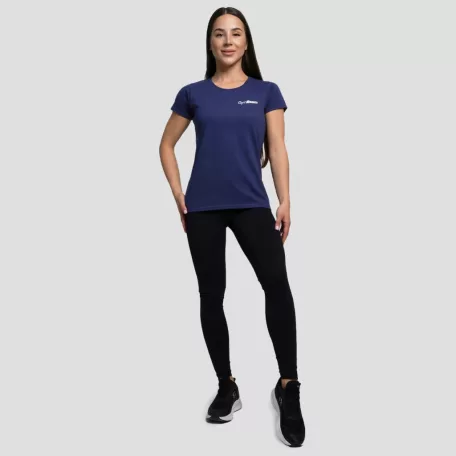 Basic női póló Navy Blue - S - kék - GymBeam