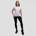 Basic női póló Heather Grey - XS - szürke - GymBeam