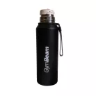 Vákuumos acél flakon Black 1000 ml - fekete - GymBeam