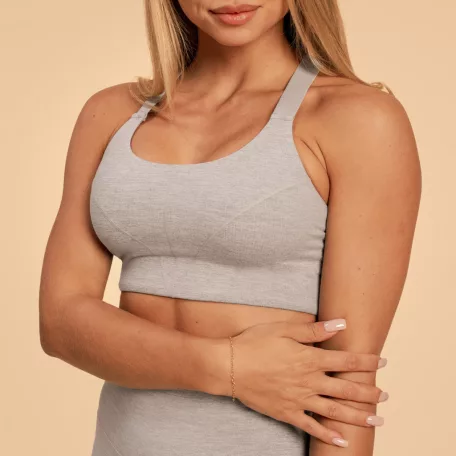 Sense sportmelltartó Grey - XS - szürke - BeastPink - GymBeam