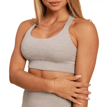 Sense sportmelltartó Grey - XS - szürke - BeastPink - GymBeam