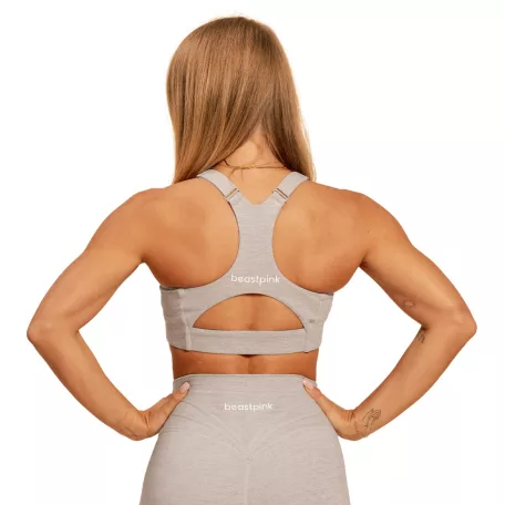 Sense sportmelltartó Grey - XS - szürke - BeastPink - GymBeam