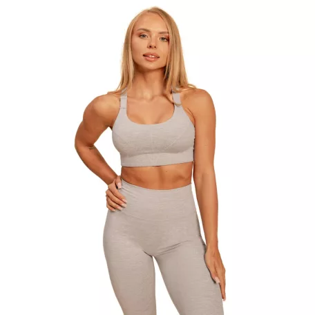 Sense sportmelltartó Grey - S - szürke - BeastPink - GymBeam