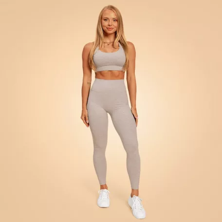 Sense sportmelltartó Grey - L - szürke - BeastPink - GymBeam