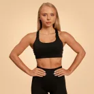 Sense sportmelltartó Black - XS - fekete - BeastPink - GymBeam