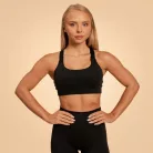 Sense sportmelltartó Black - S - fekete - BeastPink - GymBeam