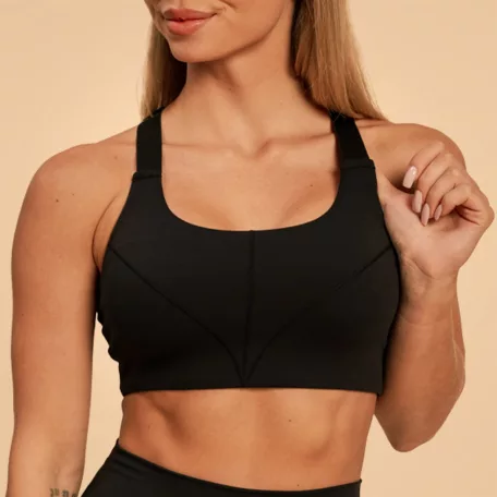 Sense sportmelltartó Black - M - fekete - BeastPink - GymBeam