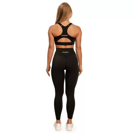 Sense sportmelltartó Black - M - fekete - BeastPink - GymBeam