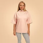 Bliss Oversized női felső Pink - S - rózsaszín - BeastPink - GymBeam