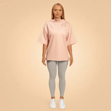 Bliss Oversized női felső Pink - L - rózsaszín - BeastPink - GymBeam