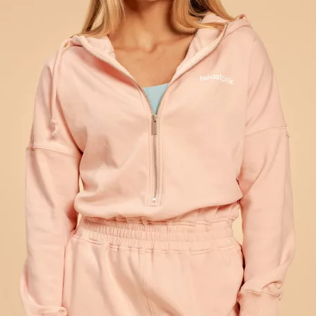 Bliss női overál Pink - M - rózsaszín - BeastPink - GymBeam