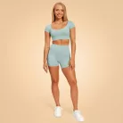 Sense női rövidnadrág Storm Blue - XS - kék - BeastPink - GymBeam