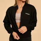 Bliss Zip-Up női pulóver Black - XS - fekete - BeastPink - GymBeam