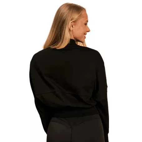 Bliss Zip-Up női pulóver Black - XS - fekete - BeastPink - GymBeam