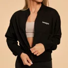 Bliss Zip-Up női pulóver Black - S - fekete - BeastPink - GymBeam
