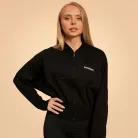 Bliss Zip-Up női pulóver Black - L - fekete - BeastPink - GymBeam