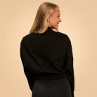 Bliss Zip-Up női pulóver Black - L - fekete - BeastPink - GymBeam