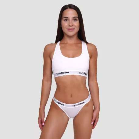 3Pack tanga White - M - fehér - GymBeam