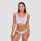 3Pack tanga Grey - L - szürke - GymBeam