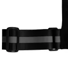 Pulse fényvisszaverő mellény - L/XL - fekete - GymBeam