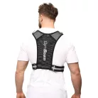 Pulse fényvisszaverő mellény - L/XL - fekete - GymBeam
