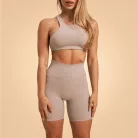 Venture női rövidnadrág Ash - XS - szürke - BeastPink - GymBeam