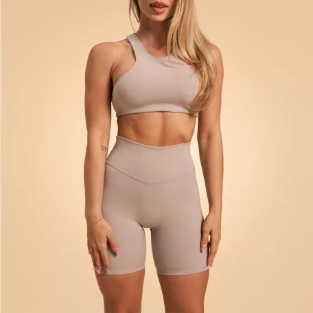 Venture női rövidnadrág Ash - M - szürke - BeastPink - GymBeam