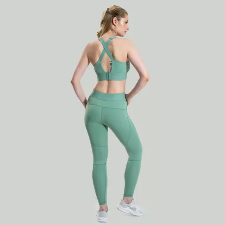 Nebula női leggings Agave - XS - zöld - STRIX - GymBeam