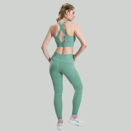 Nebula női leggings Agave - S - zöld - STRIX - GymBeam