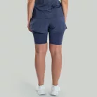 ULTRA 2in1 női rövidnadrág Graystone - XS - kék - STRIX - GymBeam