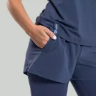ULTRA 2in1 női rövidnadrág Graystone - XS - kék - STRIX - GymBeam