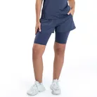 ULTRA 2in1 női rövidnadrág Graystone - XS - kék - STRIX - GymBeam