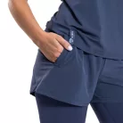 ULTRA 2in1 női rövidnadrág Graystone - XS - kék - STRIX - GymBeam