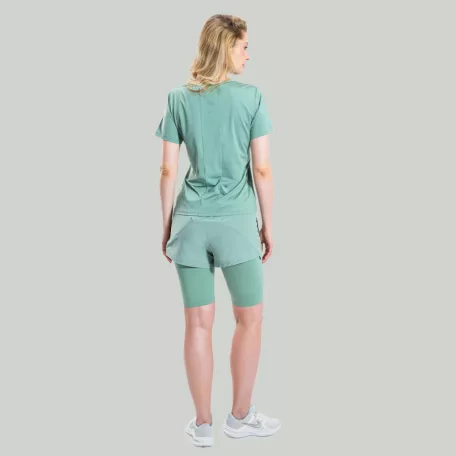 ULTRA 2in1 női rövidnadrág Agave - XS - zöld - STRIX - GymBeam
