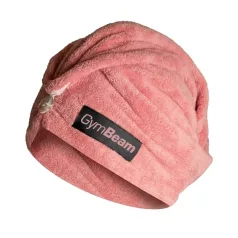 Hajszárító törölköző Pink - rózsaszín - GymBeam