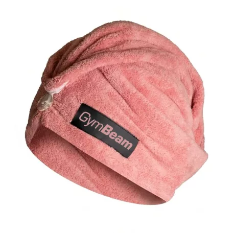 Hajszárító törölköző Pink - rózsaszín - GymBeam