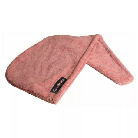 Hajszárító törölköző Pink - rózsaszín - GymBeam